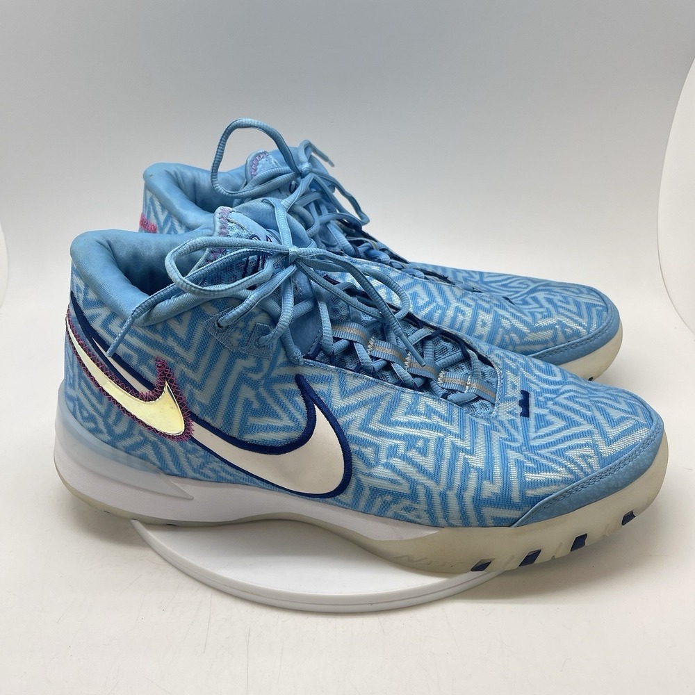 LeBron NXXT Genisus Sneakers Mens 13 University Blue HF0712-402 Basketball Shoes
